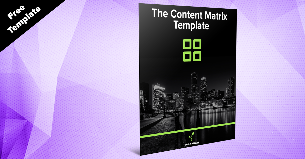 Content Matrix Template