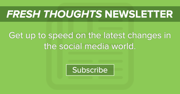 Fresh Thoughts Monthly Newsletter